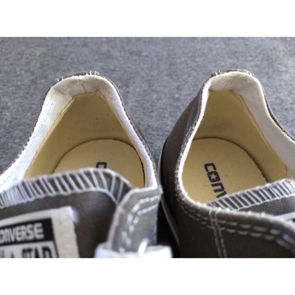 Converse Chuck Taylor All Star Sneakers Low Top Drk Gray Lace Up Unisex M-8/W-10 - Picture 13 of 16